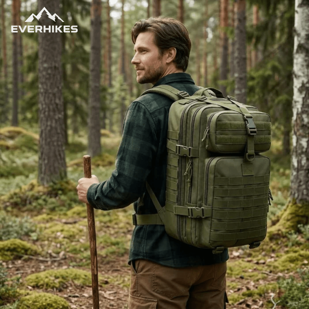 Hiking Backpack, Rugged Water-Resistant 50L | Everhikes - Everhikes