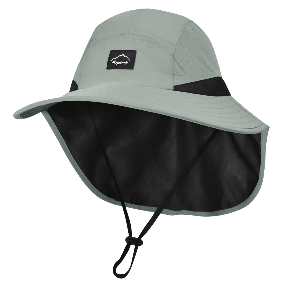 Hiking Hat – Lightweight Breathable Neck Shield Hat | Everhikes - Everhikes