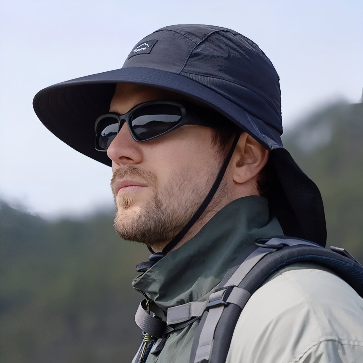 Hiking Hat – Lightweight Breathable Neck Shield Hat | Everhikes - Everhikes