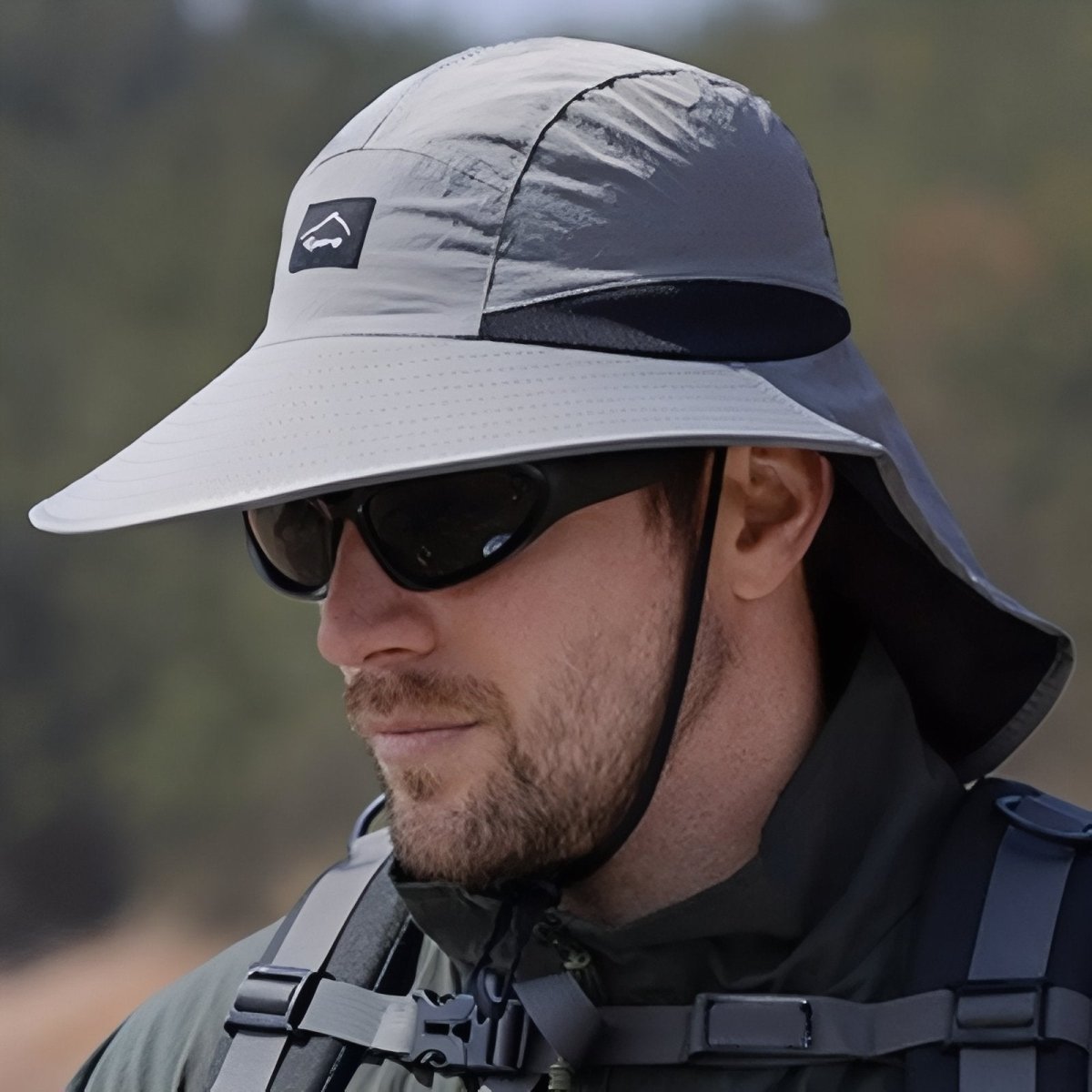 Hiking Hat – Lightweight Breathable Neck Shield Hat | Everhikes - Everhikes