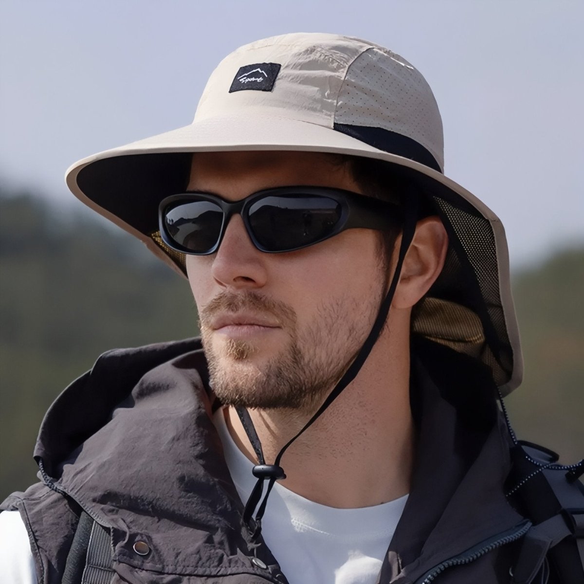 Hiking Hat – Lightweight Breathable Neck Shield Hat | Everhikes - Everhikes
