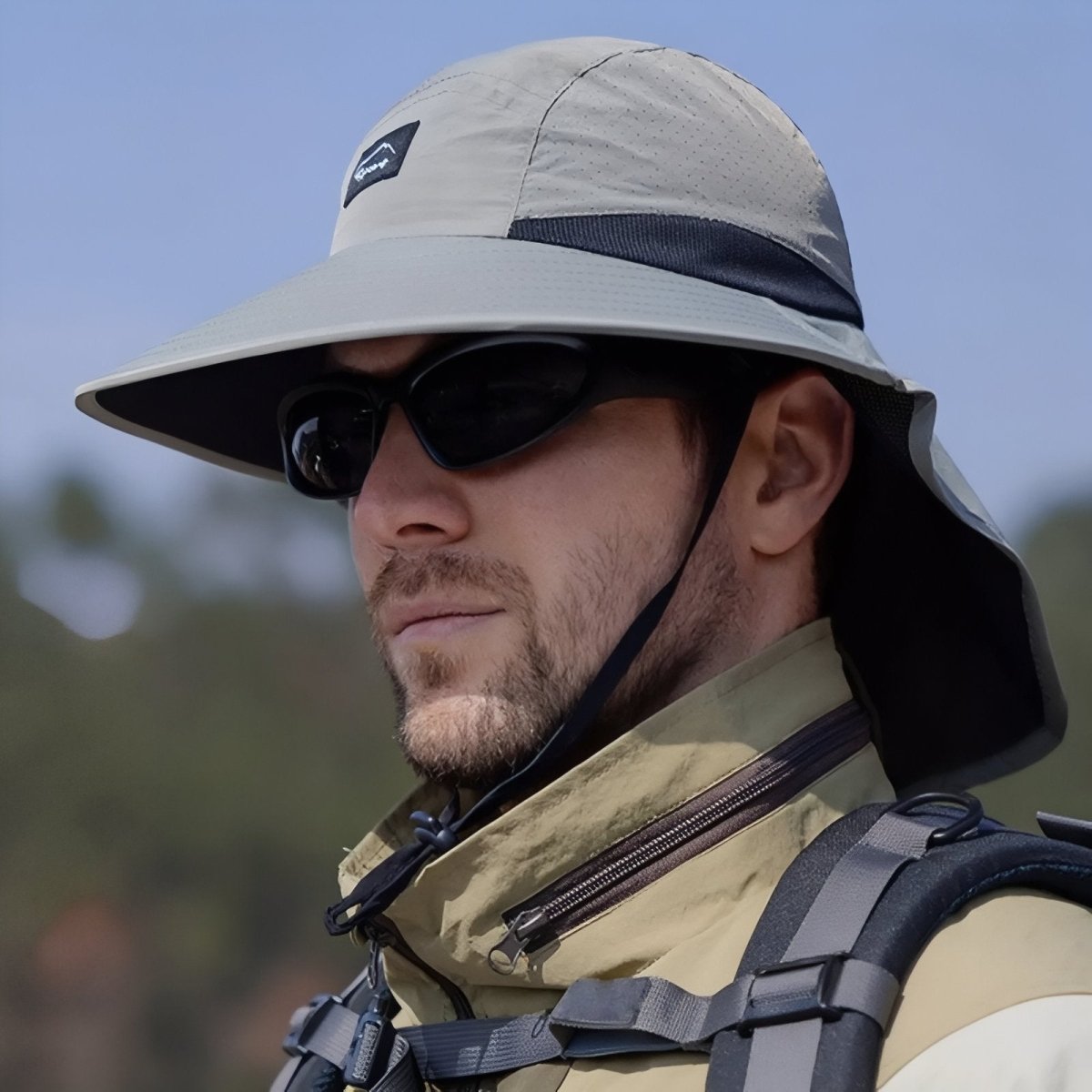 Hiking Hat – Lightweight Breathable Neck Shield Hat | Everhikes - Everhikes