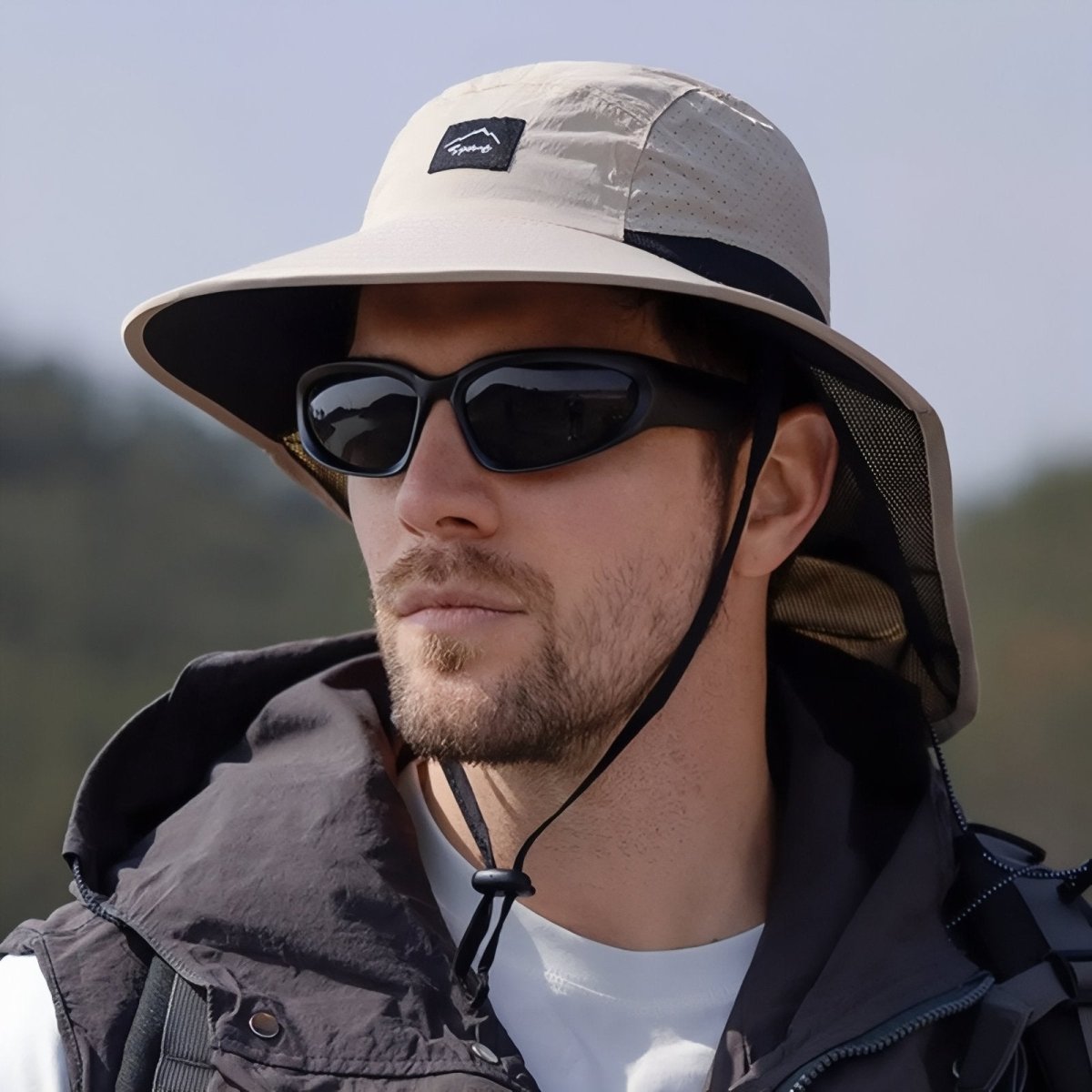 Hiking Hat – Lightweight Breathable Neck Shield Hat | Everhikes - Everhikes