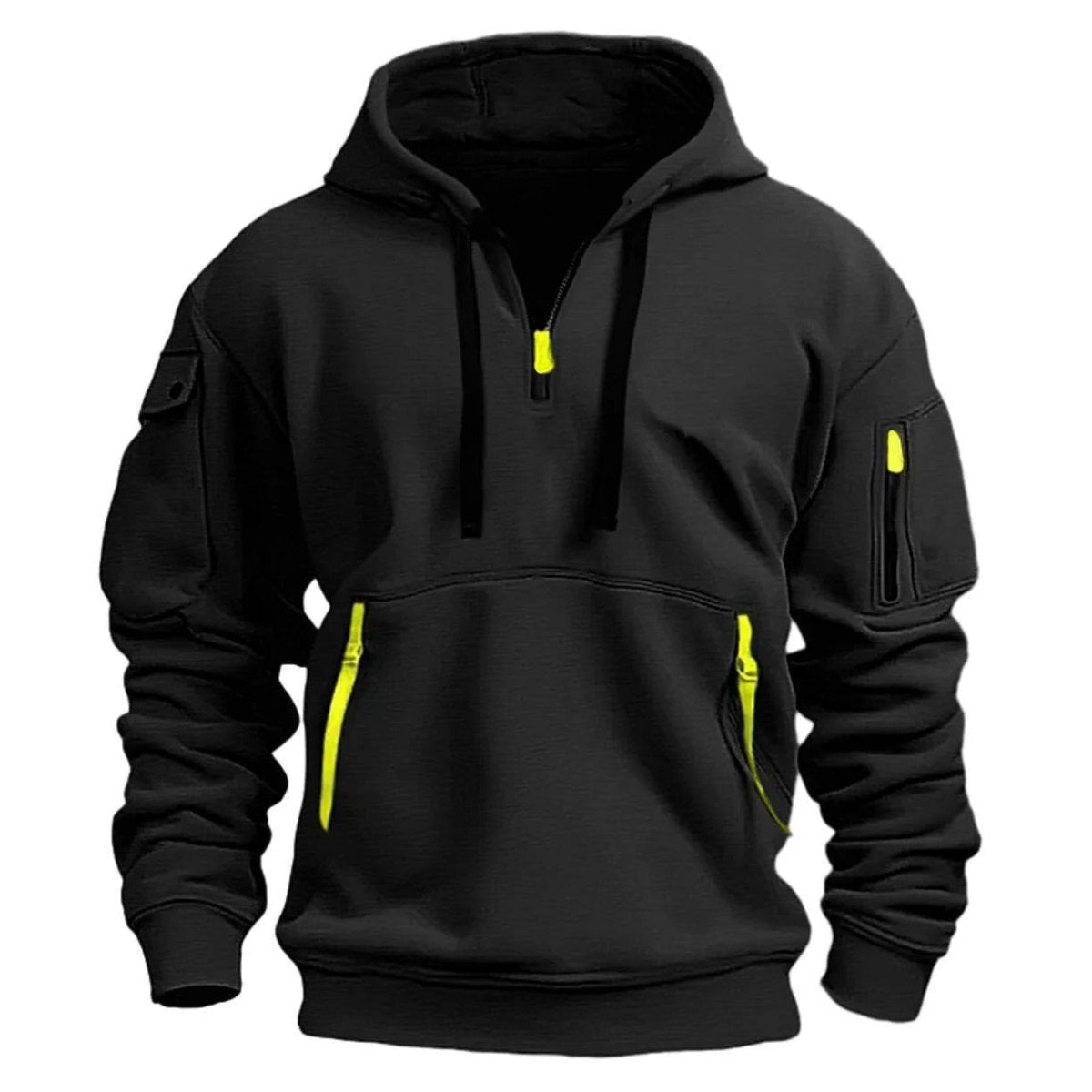 Hiking Hoodie – Lightweight Breathable Half - Zip Layer | Everhikes - Everhikes