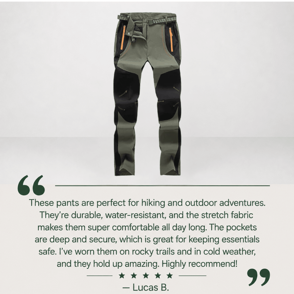 Hiking Pants – Insulated Water-Resistant Pants | Everhikes - Everhikes