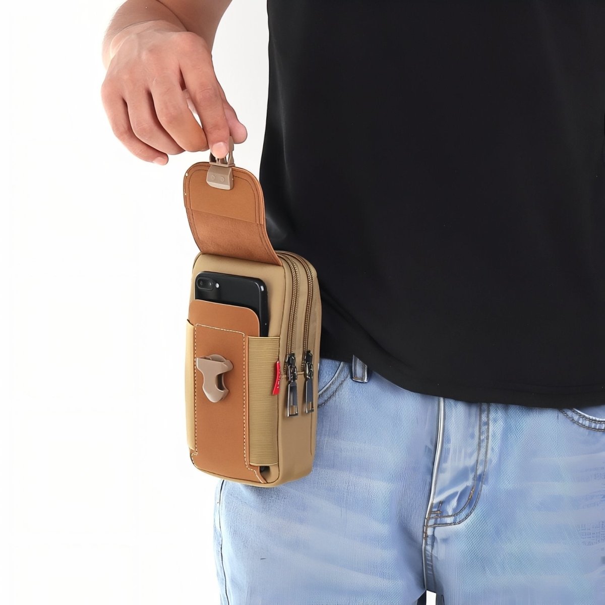Hiking Pouch, Compact Durable Belt-Attached | Everhikes - Everhikes