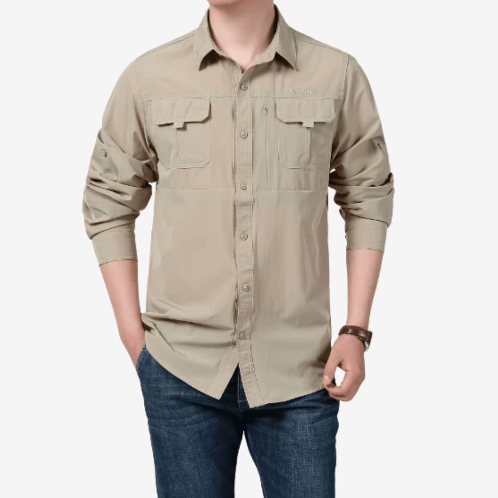 Hiking Shirt, Lightweight Breathable Long - Sleeve | Everhikes - Everhikes