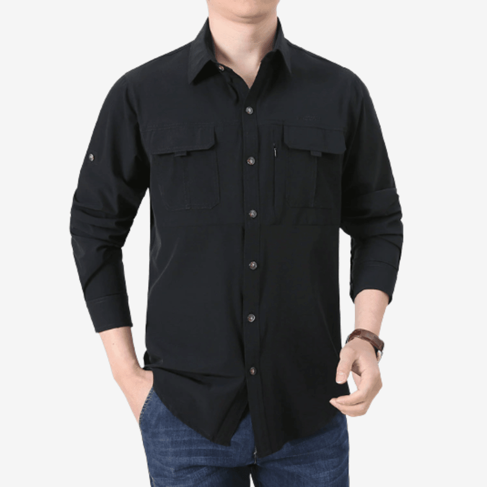 Hiking Shirt, Lightweight Breathable Long - Sleeve | Everhikes - Everhikes