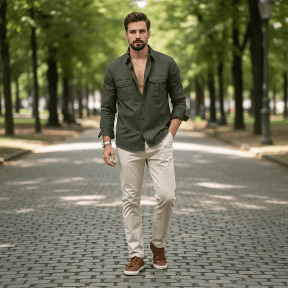 Hiking Shirt – Lightweight Breathable Men’s Convertible Shirt - Everhikes