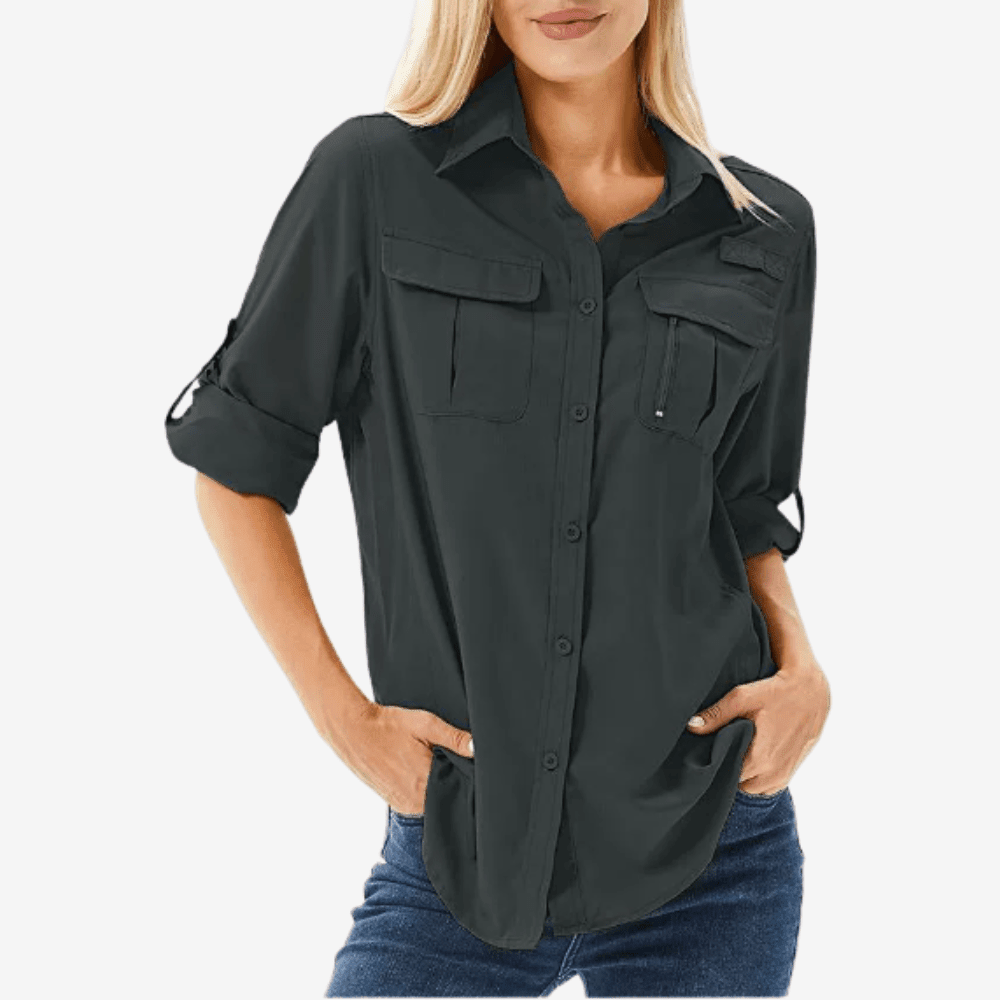 Hiking Shirt – Lightweight Breathable Women’s Long Sleeve - Everhikes