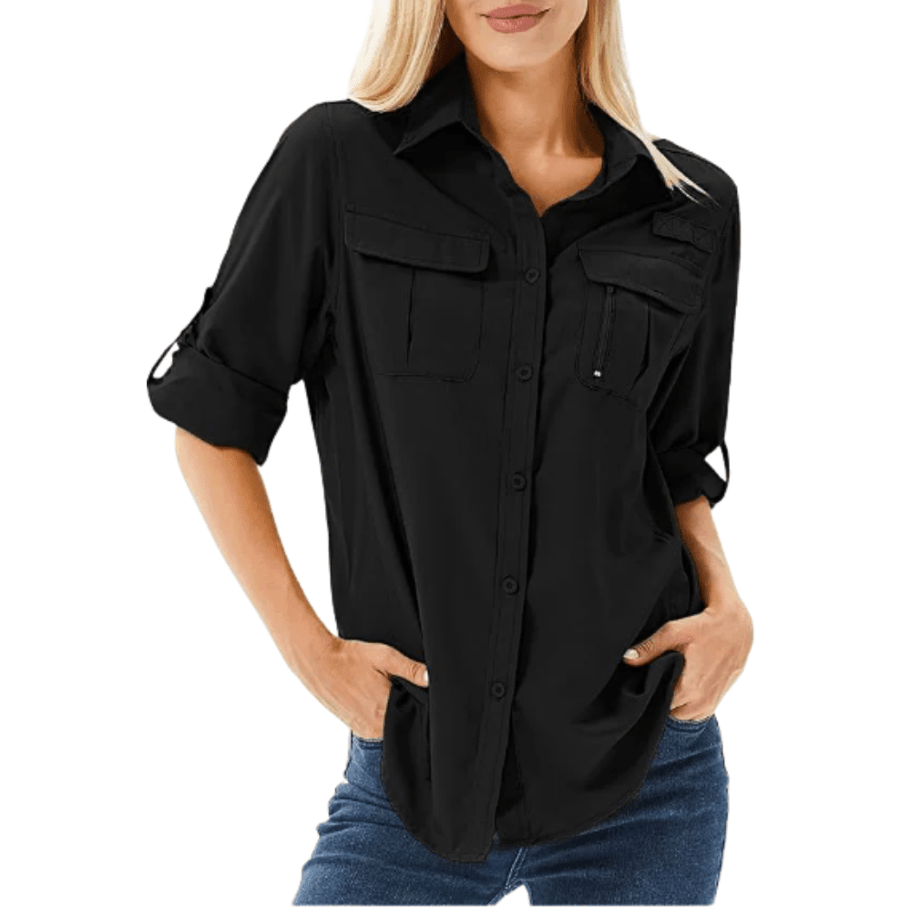 Hiking Shirt – Lightweight Breathable Women’s Long Sleeve - Everhikes