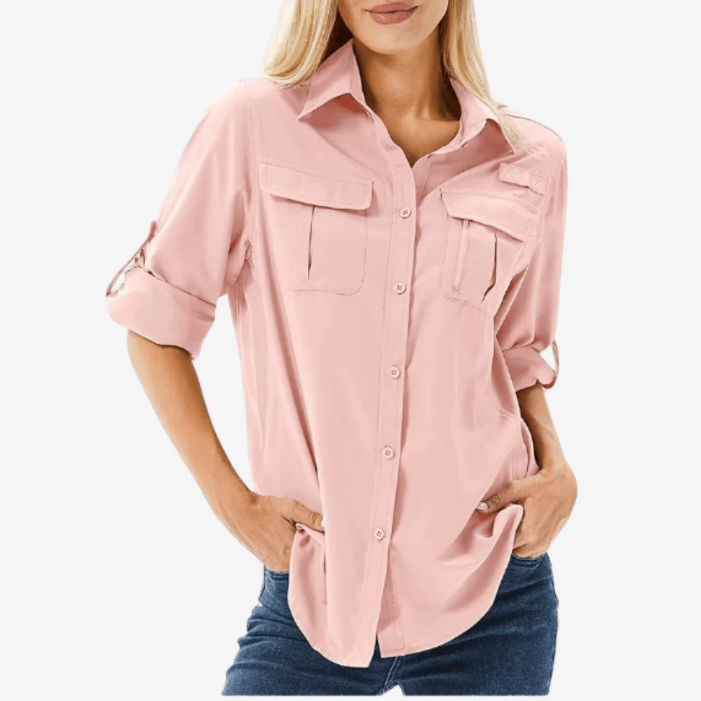 Hiking Shirt – Lightweight Breathable Women’s Long Sleeve - Everhikes