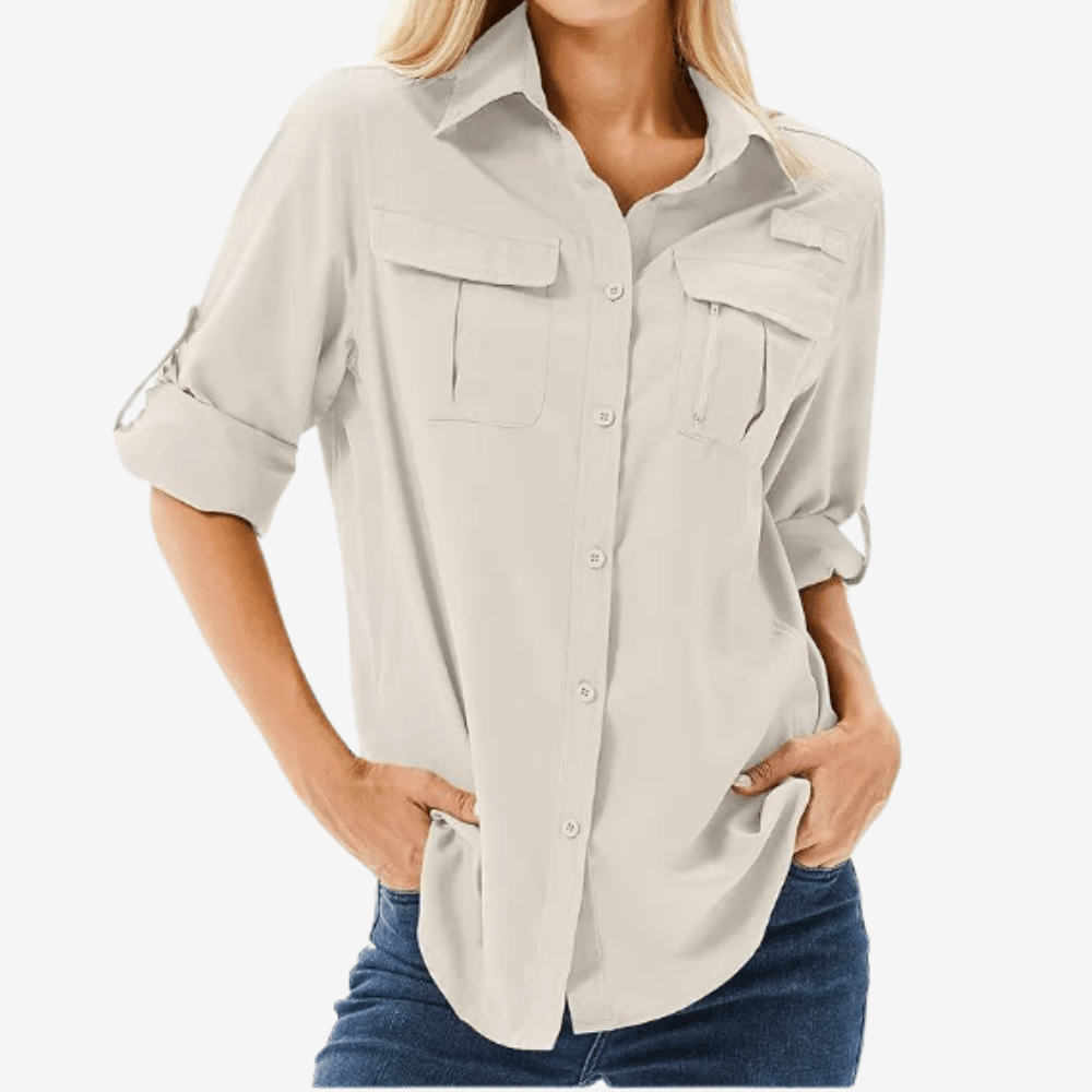 Hiking Shirt – Lightweight Breathable Women’s Long Sleeve - Everhikes