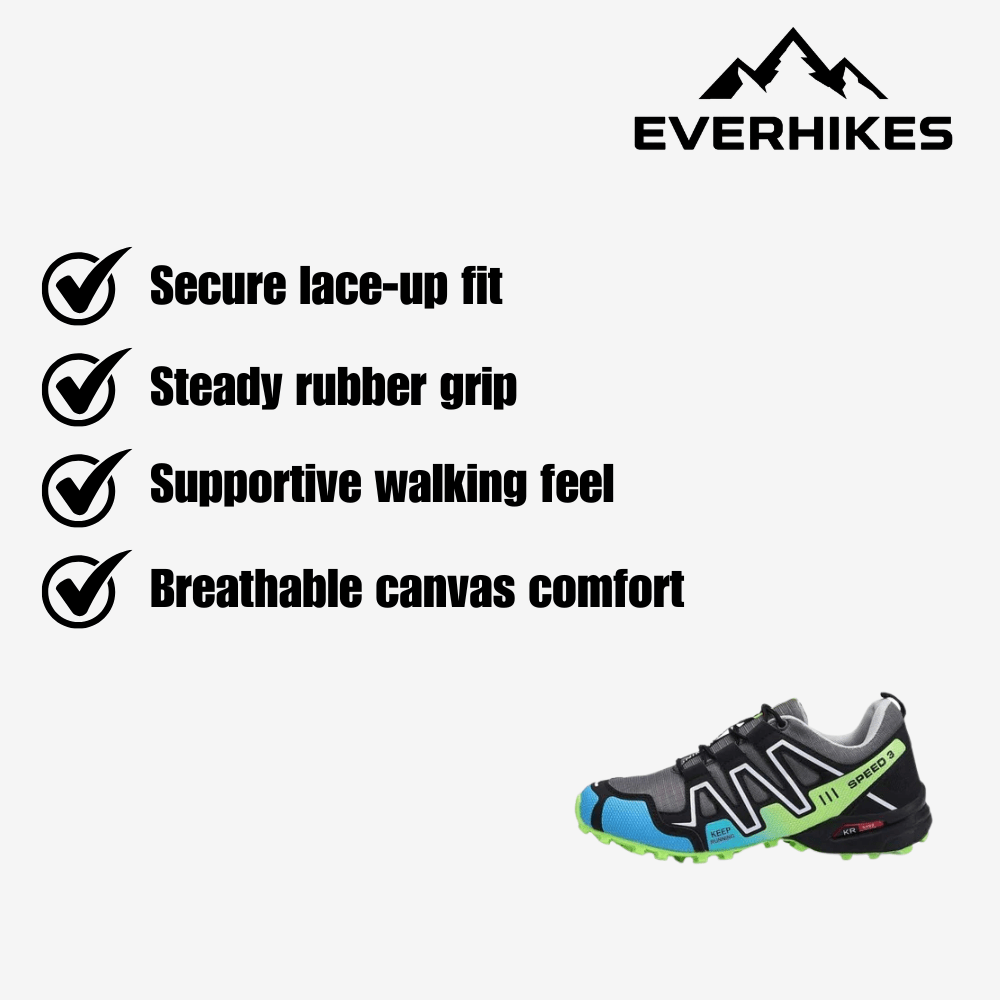 Hiking Shoes Durable Breathable Trail Grip | Everhikes - Everhikes