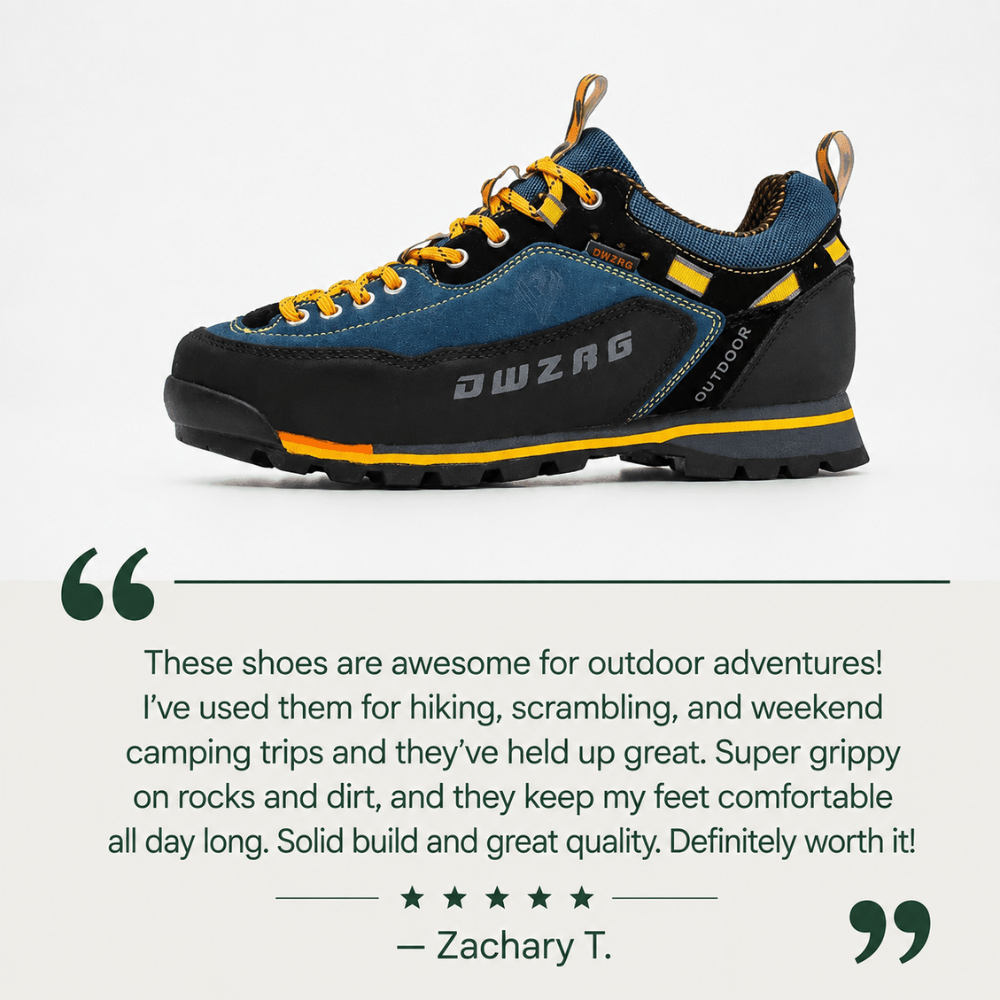 Hiking Shoes Durable Water-Resistant Low-Cut | Everhikes - Everhikes
