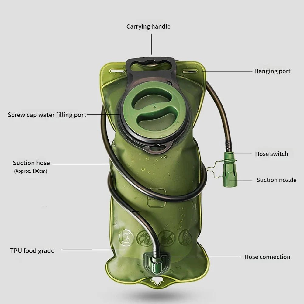 Hydration Bladder – Lightweight 2L TPU Reservoir | Everhikes - Everhikes