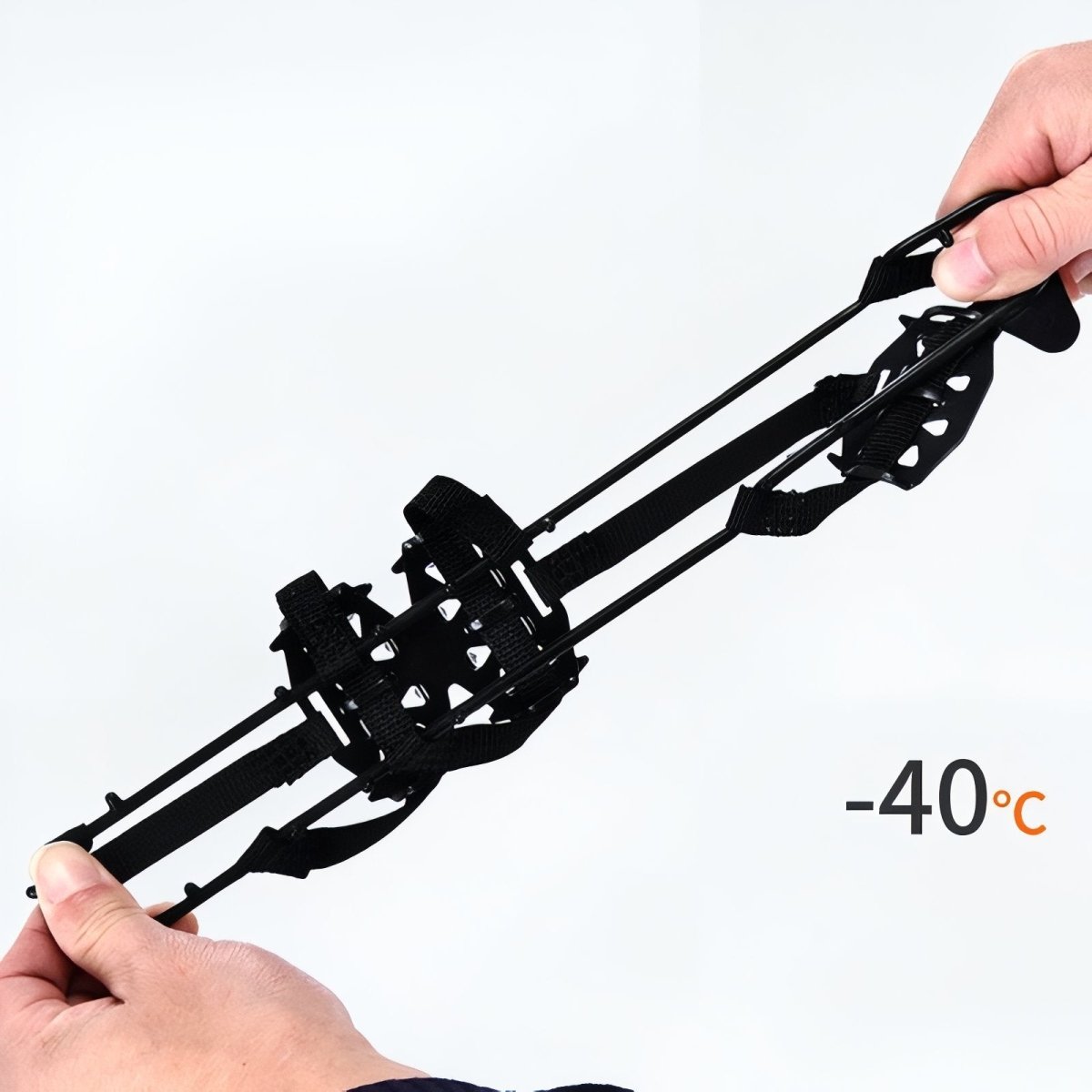 Ice Crampons, Durable 24-Spike Winter Traction Grips - Everhikes