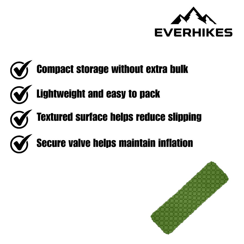 Inflatable Camping Air Mattress Non-Slip | Everhikes - Everhikes