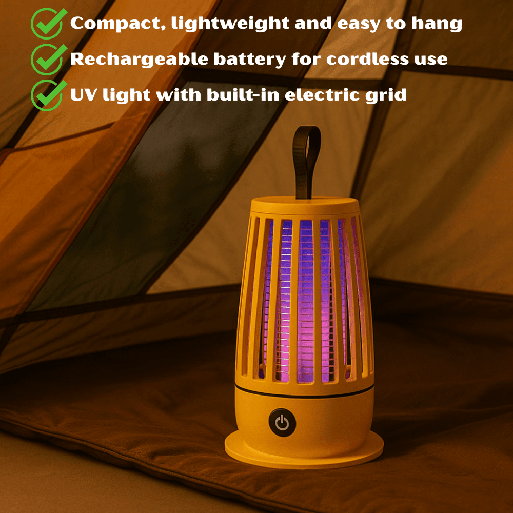 Insect Repellent Lamp, Rechargeable Compact | Everhikes - Everhikes