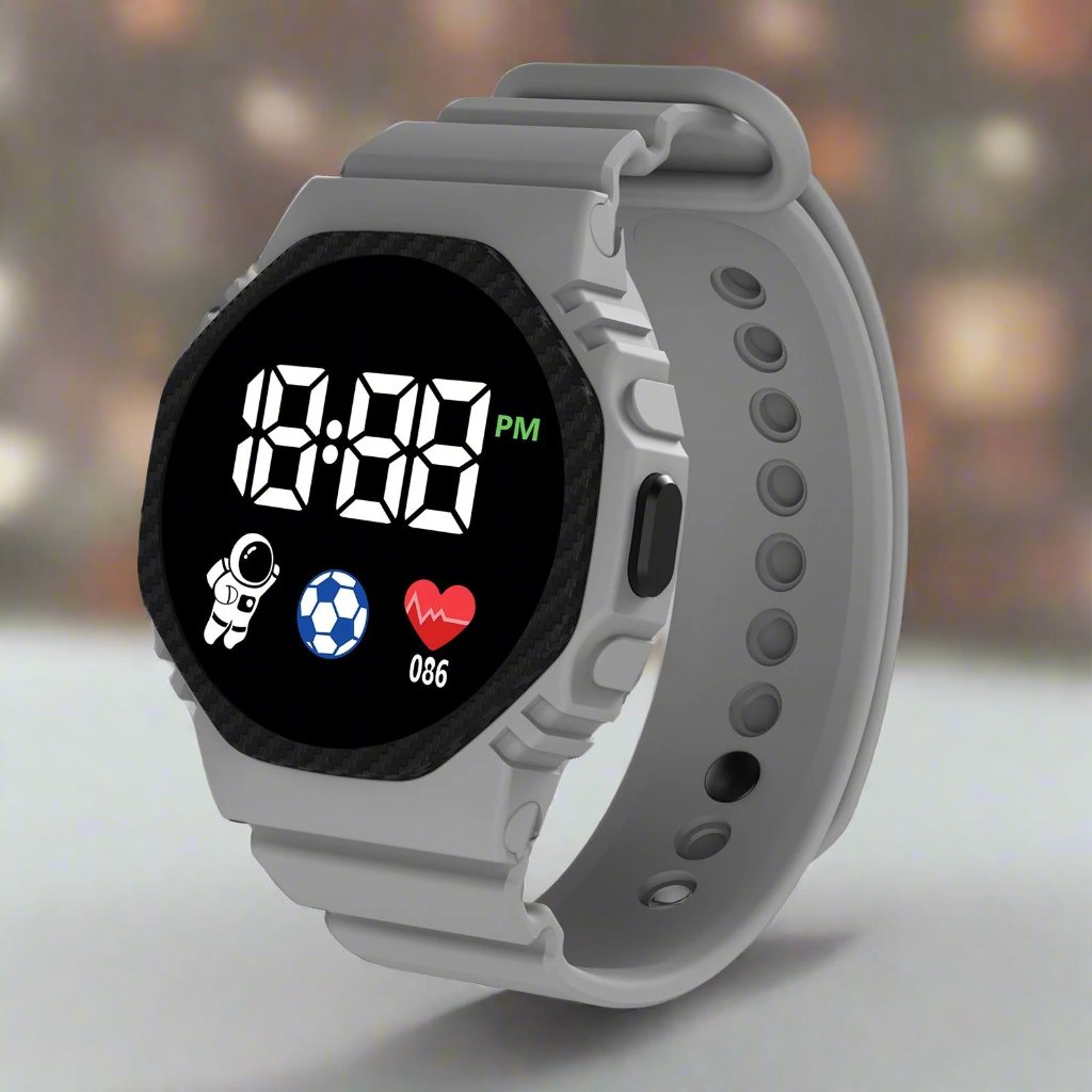 Kids Digital Watch – Lightweight Water - Resistant | Everhikes - Everhikes