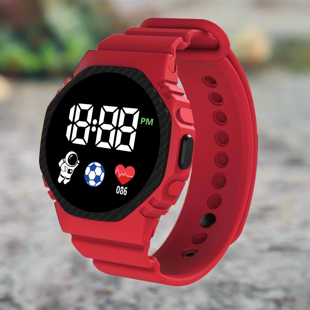 Kids Digital Watch – Lightweight Water - Resistant | Everhikes - Everhikes
