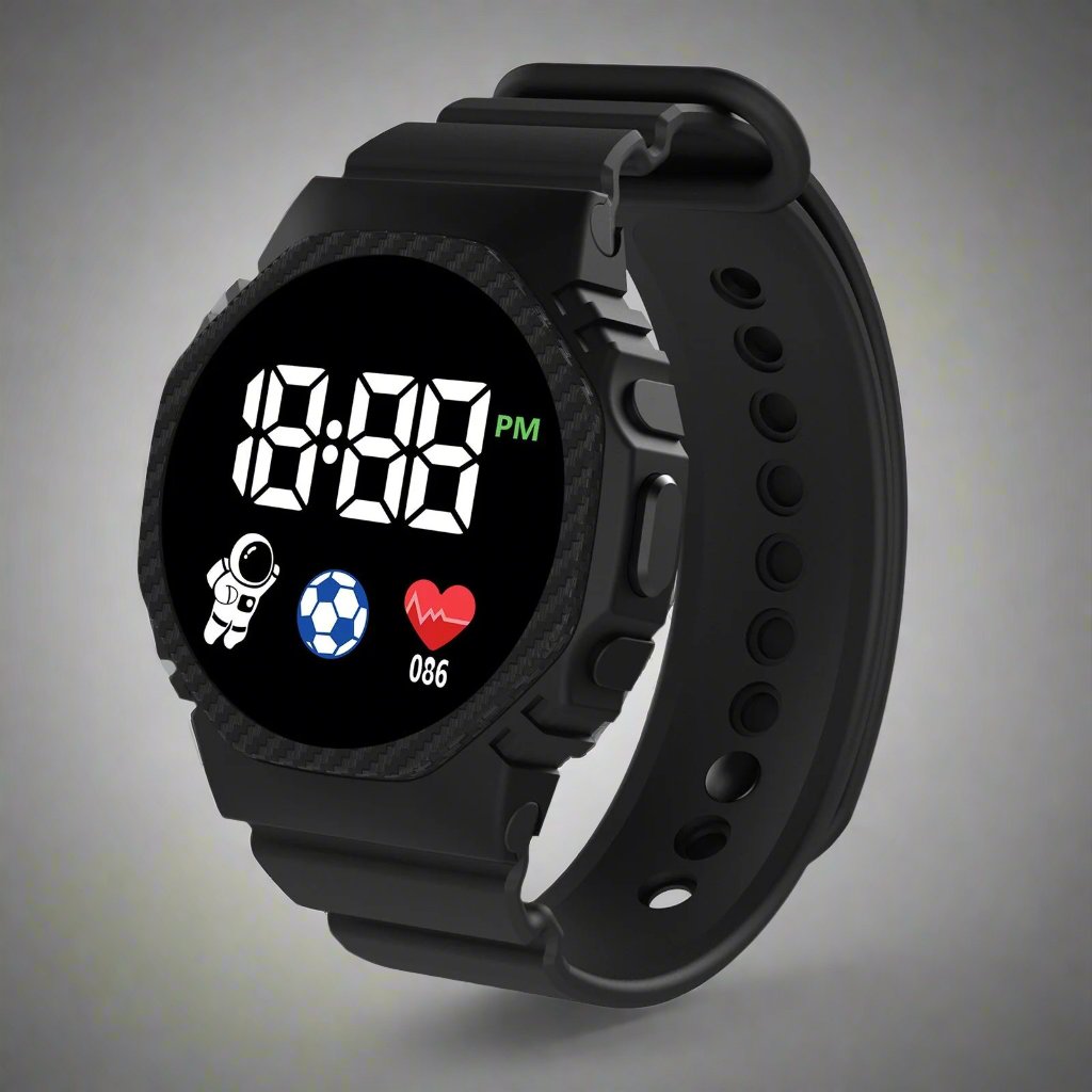 Kids Digital Watch – Lightweight Water - Resistant | Everhikes - Everhikes