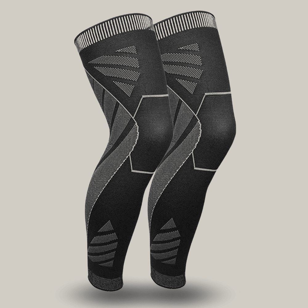 Knee Sleeve Breathable Full - Length Compression Pair | Everhikes - Everhikes