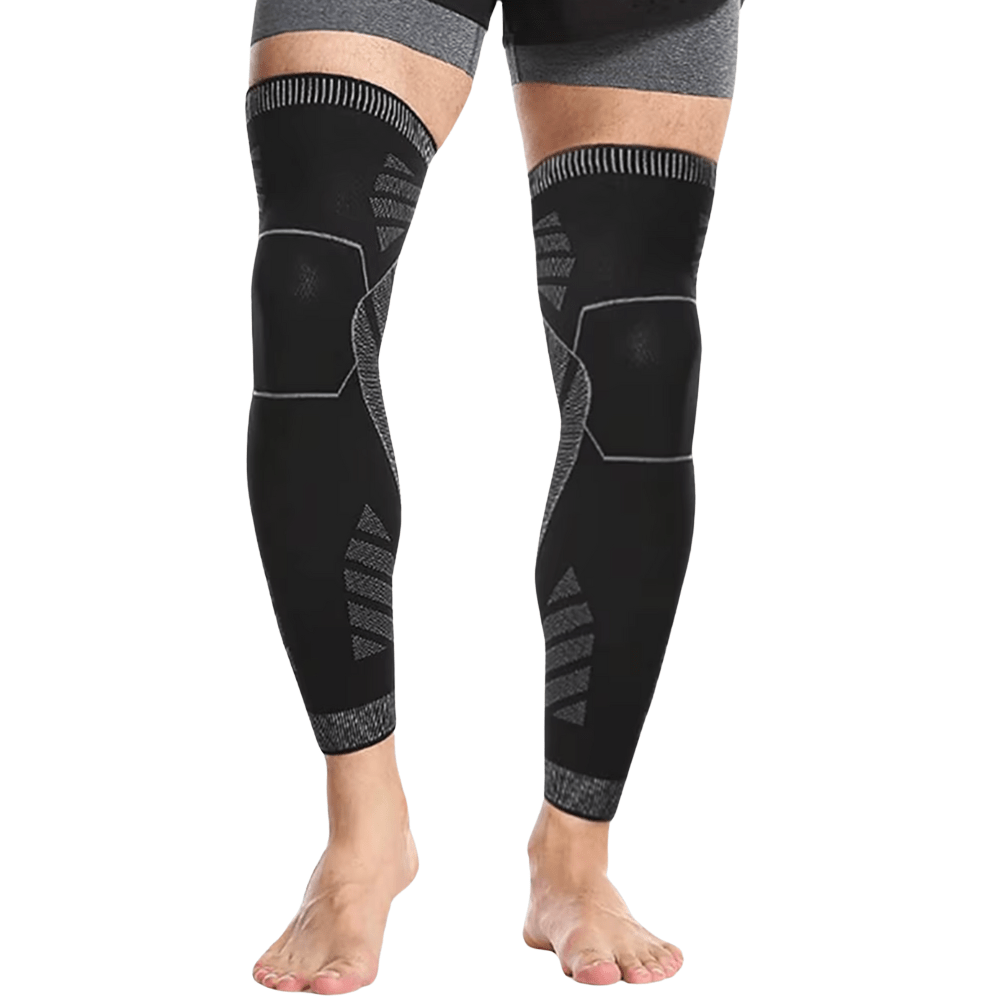 Knee Sleeve Breathable Full - Length Compression Pair | Everhikes - Everhikes