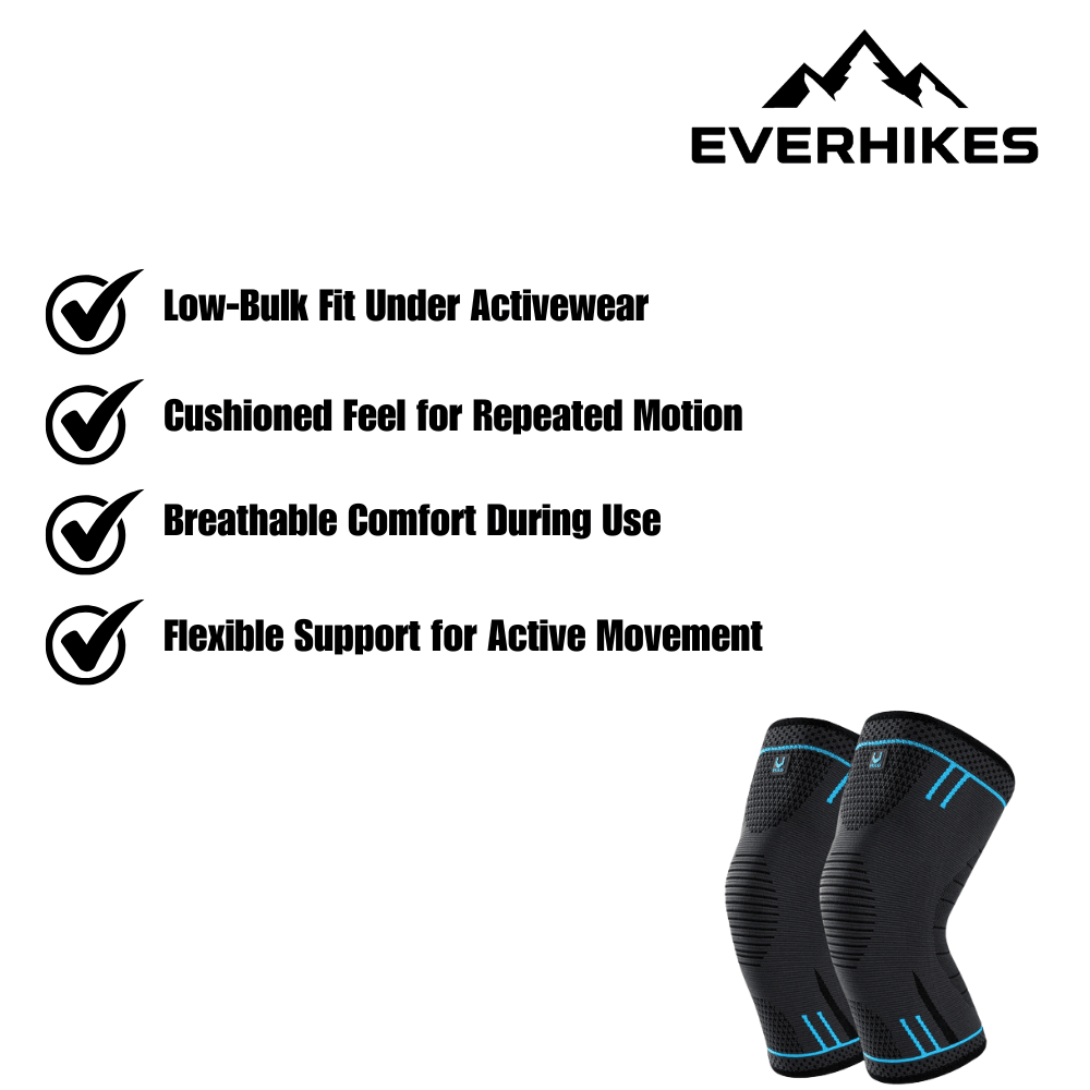 Knee Support Sleeve, Elastic Breathable | Everhikes - Everhikes
