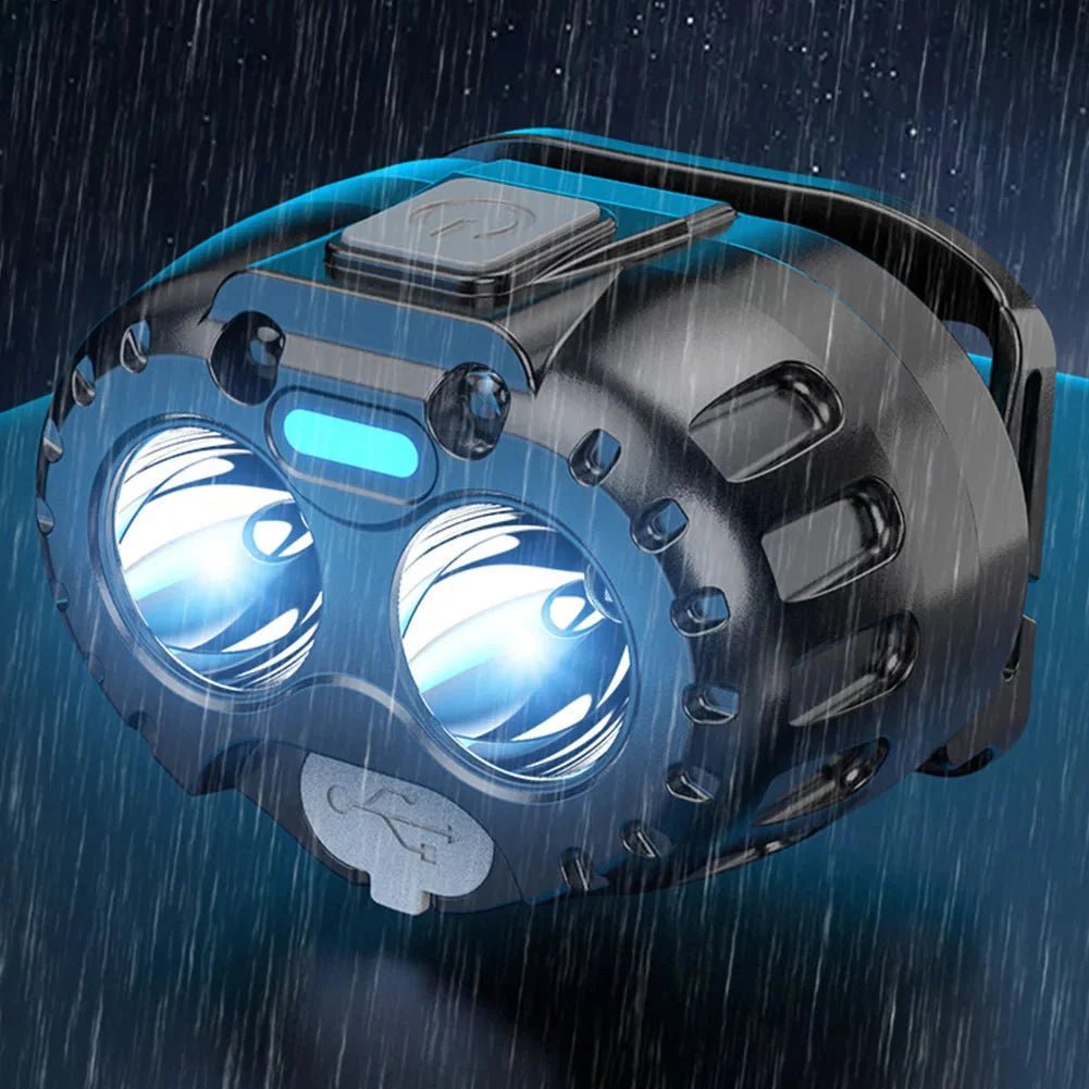 LED Headlamp – Rechargeable 250 Lumen IPX4 Light - Everhikes