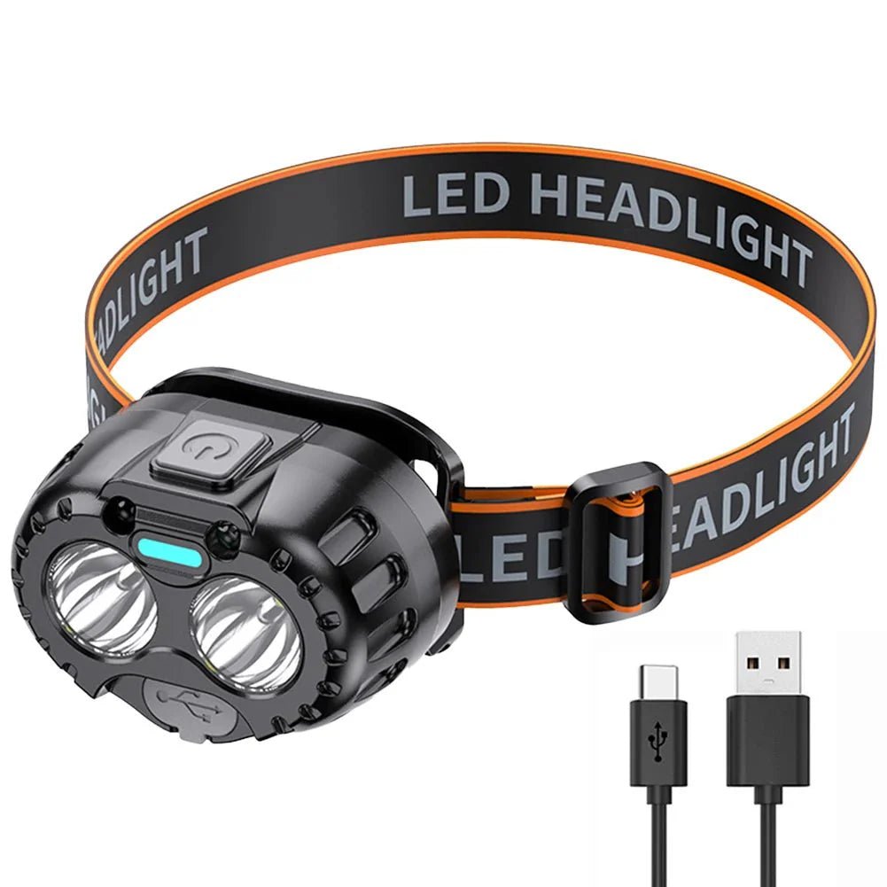 LED Headlamp – Rechargeable 250 Lumen IPX4 Light - Everhikes