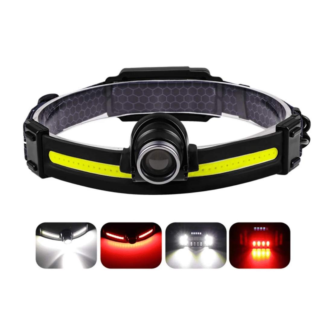 LED Headlamp, Rechargeable Splash - Resistant | Everhikes - Everhikes