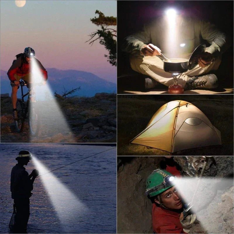 LED Headlamp, Rechargeable Water - Resistant | Everhikes - Everhikes