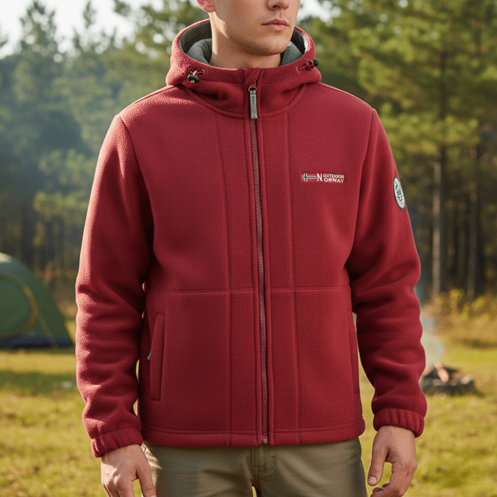 Men’s Fleece Jacket, Windproof Breathable Outerwear | Everhikes - Everhikes