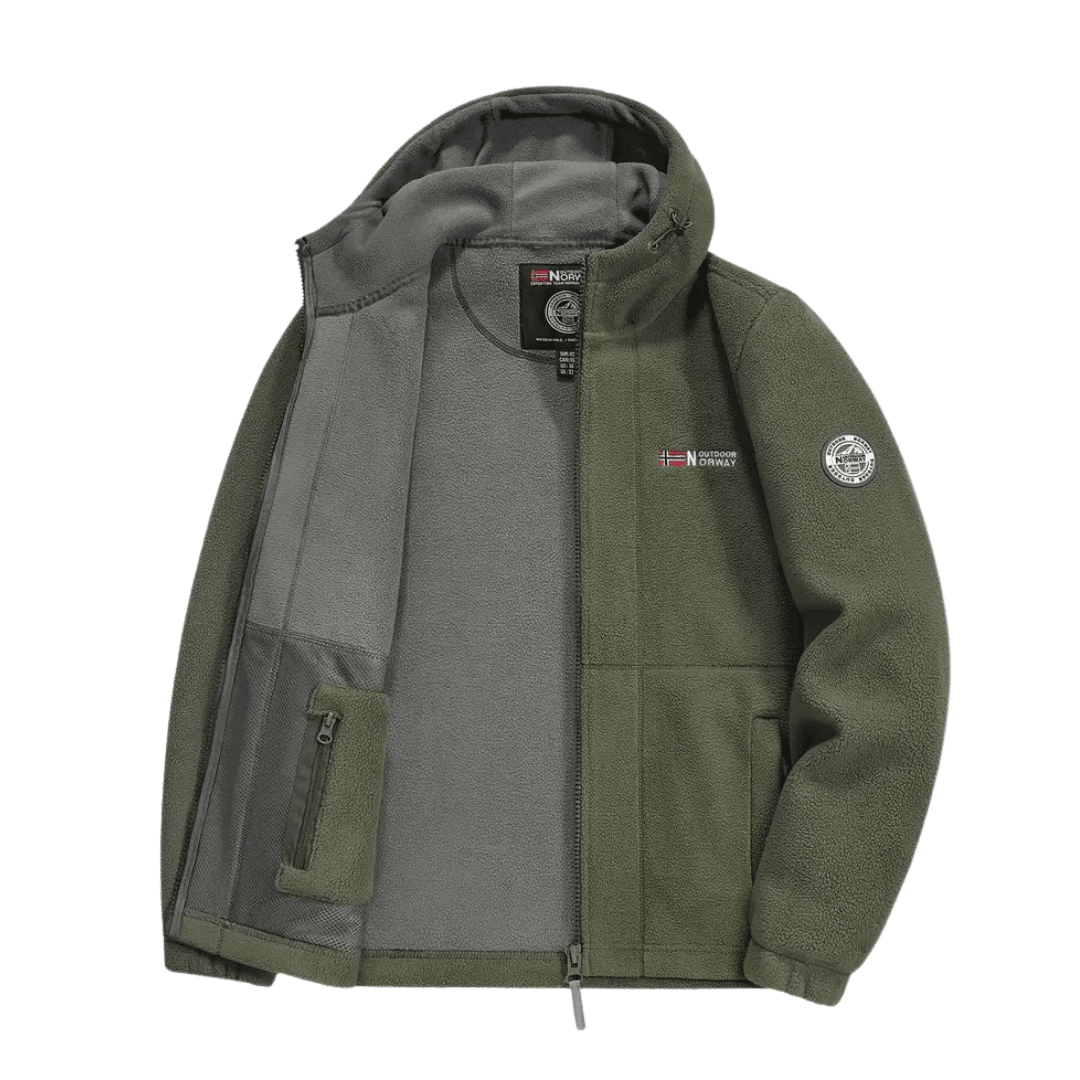 Men’s Fleece Jacket, Windproof Breathable Outerwear | Everhikes - Everhikes