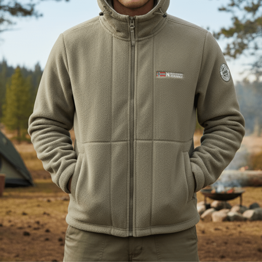 Men’s Fleece Jacket, Windproof Breathable Outerwear | Everhikes - Everhikes