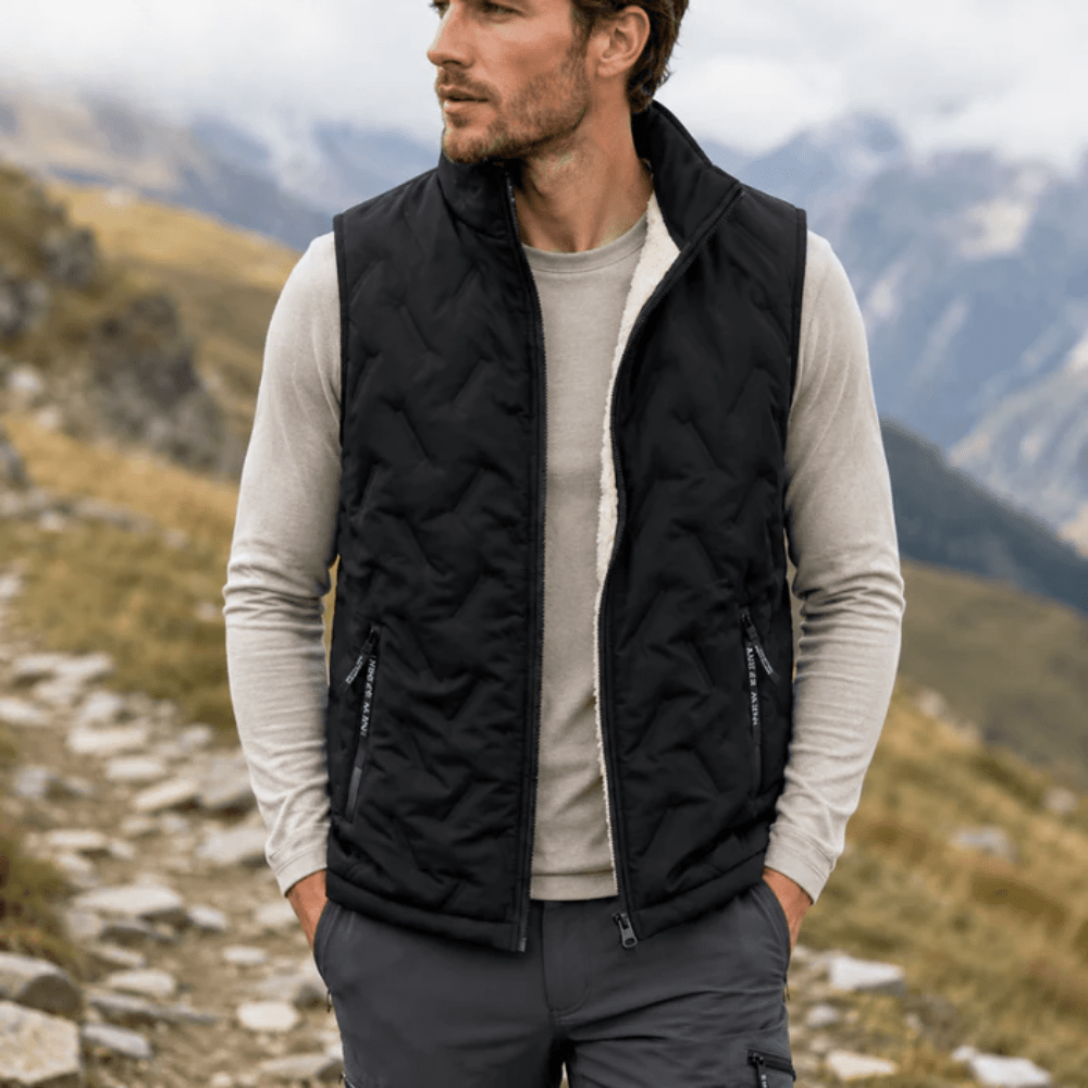 Men's Insulated Vest – Lightweight Synthetic Fill | Everhikes - Everhikes