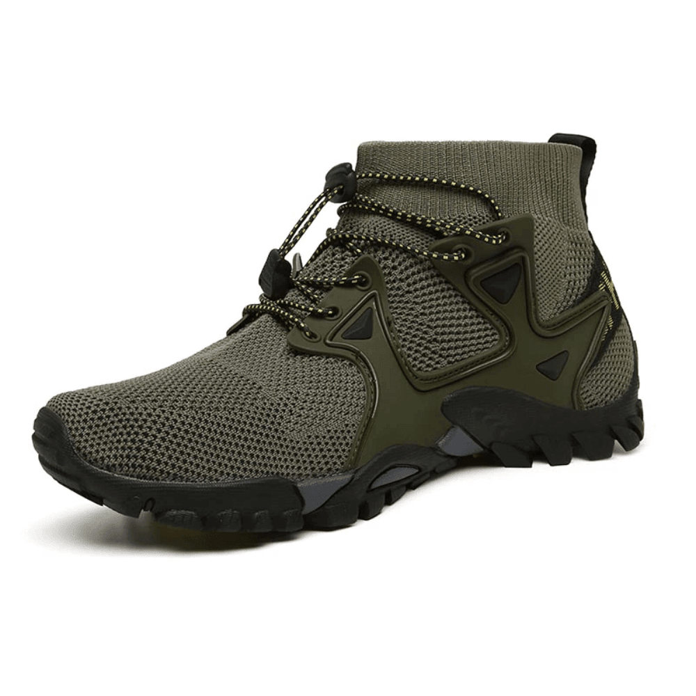 Men’s Lightweight Breathable Hiking Shoes with Non - Slip Grip - Everhikes