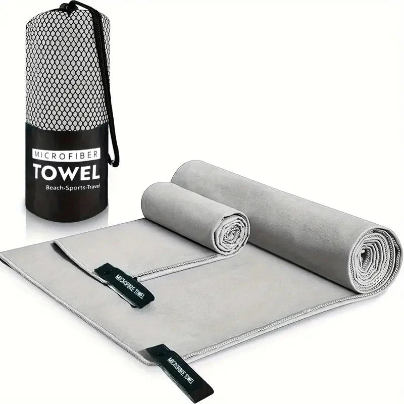 Microfiber Travel Towel Set for Hiking & Camping | Everhikes - Everhikes