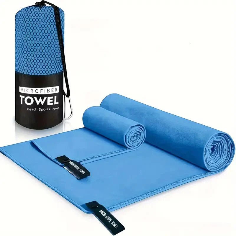 Microfiber Travel Towel Set for Hiking & Camping | Everhikes - Everhikes