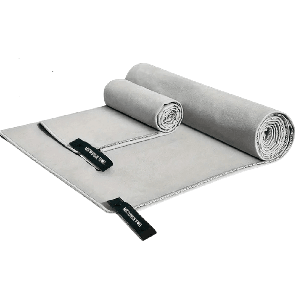 Microfiber Travel Towel Set for Hiking & Camping | Everhikes - Everhikes