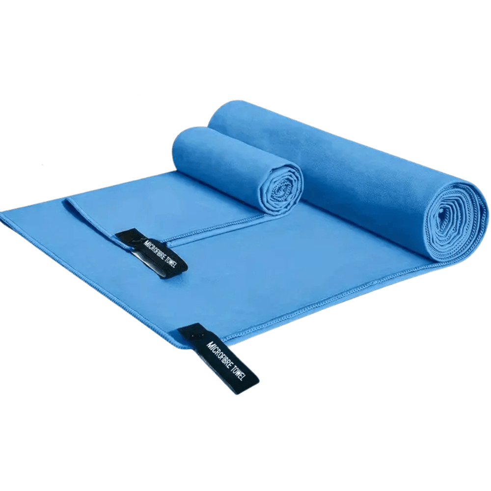 Microfiber Travel Towel Set for Hiking & Camping | Everhikes - Everhikes