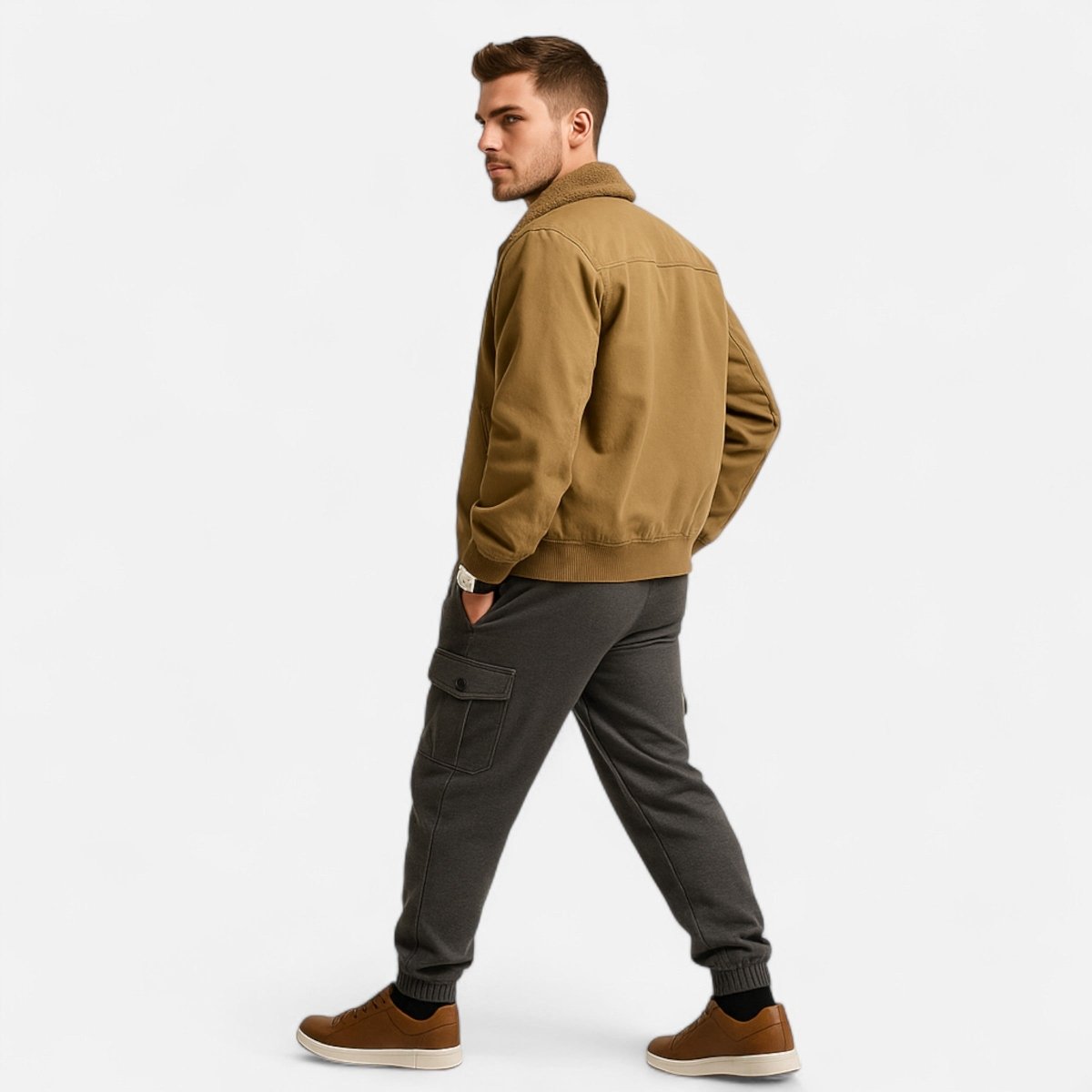 Outdoor Jacket, Durable Cotton Insulated Outerwear - Everhikes
