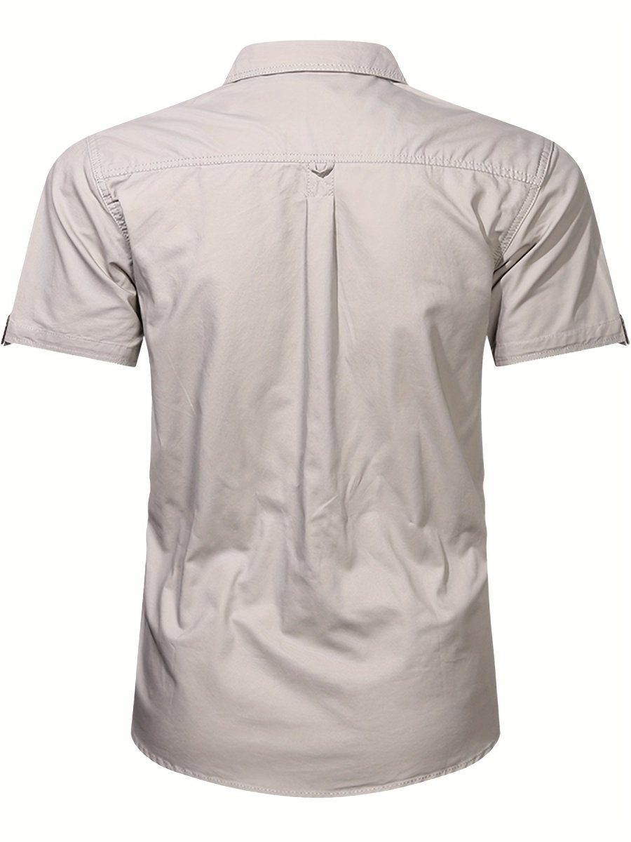 Outdoor Shirt, Breathable Cotton Short - Sleeve | Everhikes - Everhikes