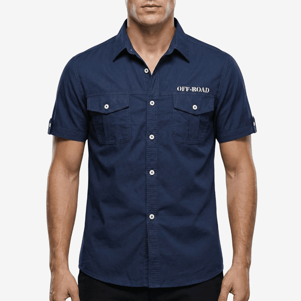 Outdoor Shirt, Breathable Cotton Short - Sleeve | Everhikes - Everhikes