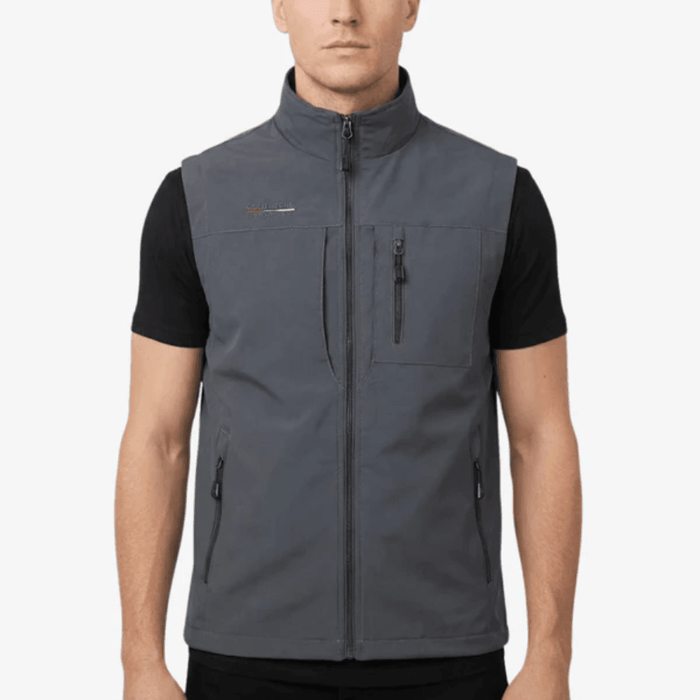 Outdoor Vest for Men, Lightweight Multi - Pocket Hiking Layer - Everhikes