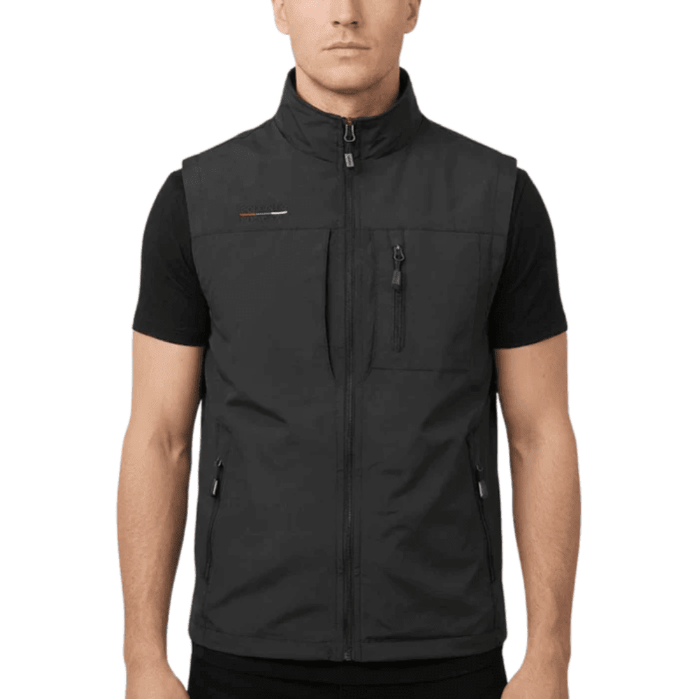 Outdoor Vest for Men, Lightweight Multi - Pocket Hiking Layer - Everhikes