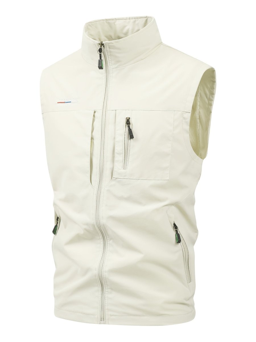 Outdoor Vest for Men, Lightweight Multi - Pocket Hiking Layer - Everhikes