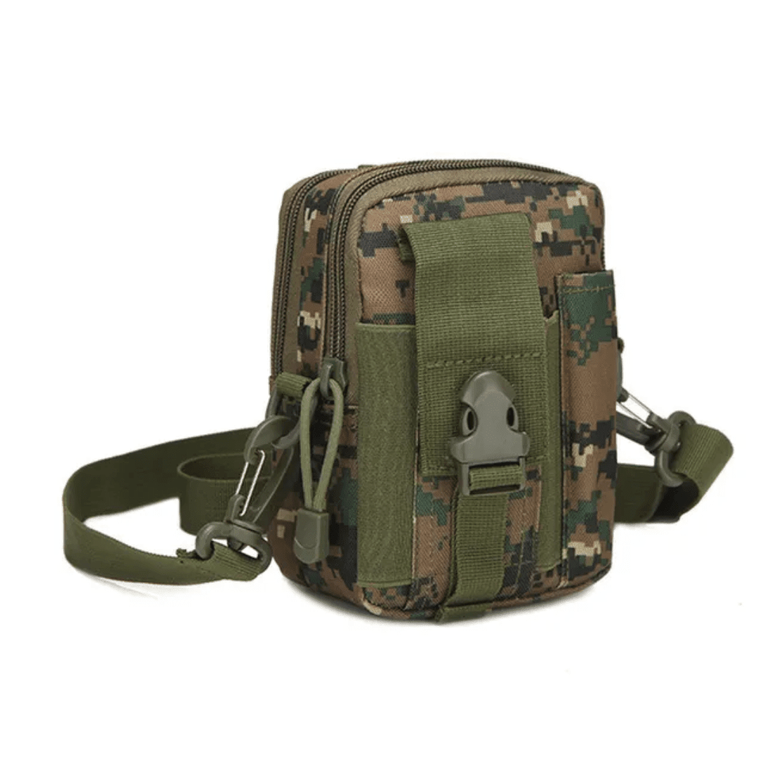 Outdoor Waist Bag, Durable Water - Resistant Nylon Pack - Everhikes