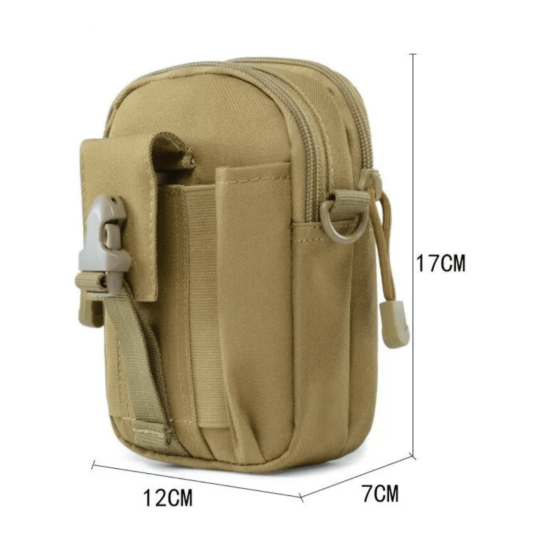 Outdoor Waist Bag, Durable Water - Resistant Nylon Pack - Everhikes